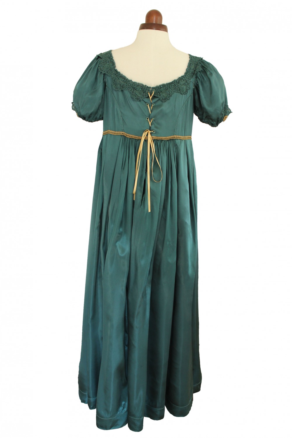 Ladies 19th Century Regency Jane Austen Evening Ball Gown Size 14 - 16 Image